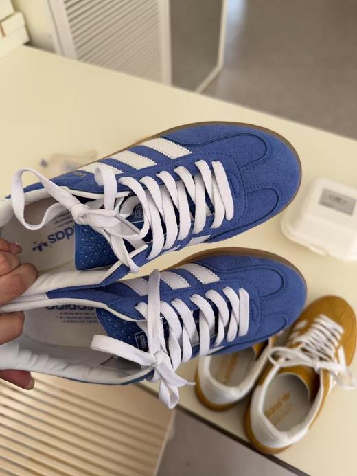 敲软！复古德训鞋女韩版系带平底休闲板鞋运动阿甘鞋 商品图2