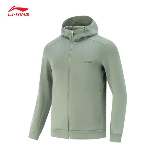 【L/XL/2XL断码】李宁男子卫衣2025春季新款健身系列开衫连帽外套AWDV125【库存有限，如无货将做退款，介意慎拍！】 商品图1