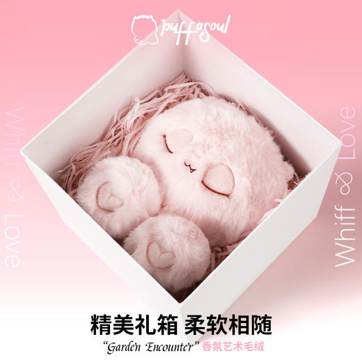 【欢迎来到香氛毛绒世界】香氛艺术高端毛绒品牌puffosoul 花园中邂逅系列玩偶 高档礼盒 治愈陪伴 商品图1
