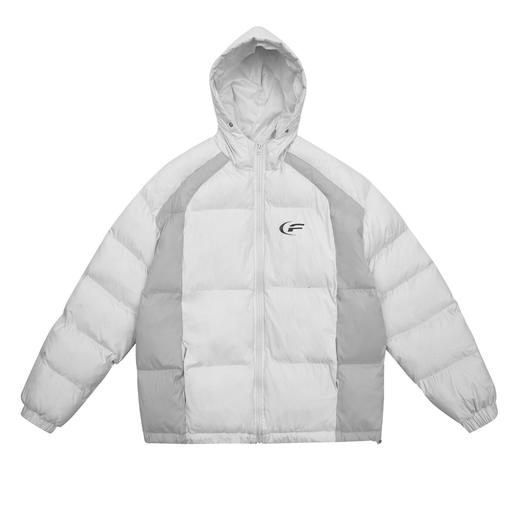 FDR 国潮美式拼接连帽棉衣棉服男女秋冬季加厚情侣宽松面包服外套 商品图4