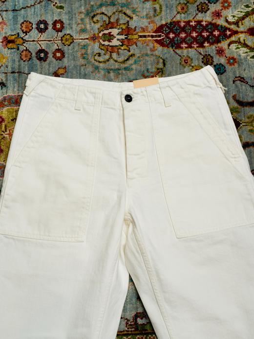 Fortela 白色丹宁工装裤 商品图4