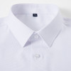 【含蚕丝】罗蒙春秋男士纯色长袖衬衫商务休闲通勤舒适经典百搭翻领男衬衣 商品缩略图8