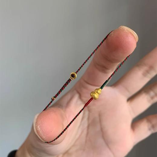 S925纯银繁花玉髓葫芦手链新中式国风女轻奢高级感气质百搭手链 商品图5