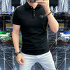 夏季男装polo衫潮流休闲修身短袖刺绣男士翻领t恤衫透气带领上衣   JYYP-Y626# 商品缩略图3