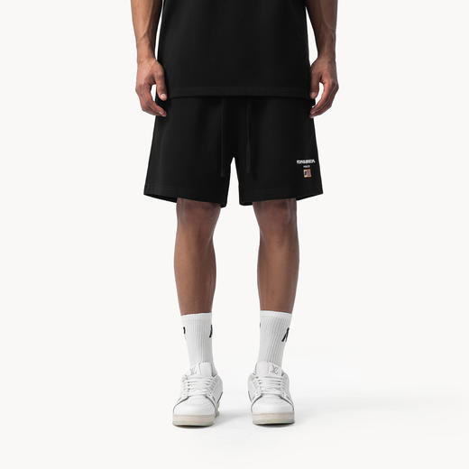 FDR官方店 旗帜排版刺绣运动美式短裤男女夏季情侣五分裤休闲裤子 商品图3