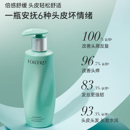 赋强防脱净屑洗发乳450ml（保湿型） 商品图0