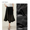 【内购】优雅度假松紧腰轻盈垂坠朦胧感长款A字伞裙半身裙-151Q58144 商品缩略图3