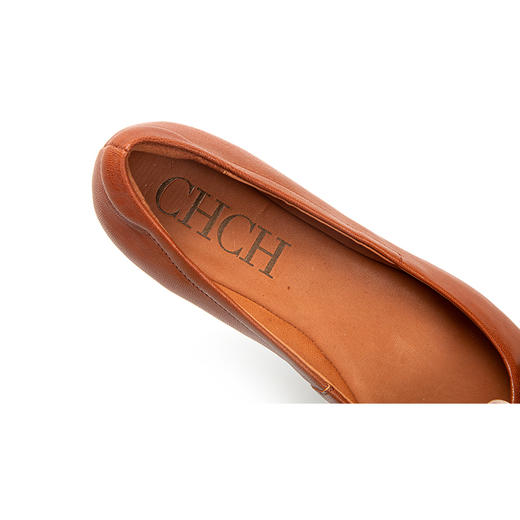 CHCH祈祈绵羊皮尖头时尚女单鞋春夏新款CM1B5351 商品图5