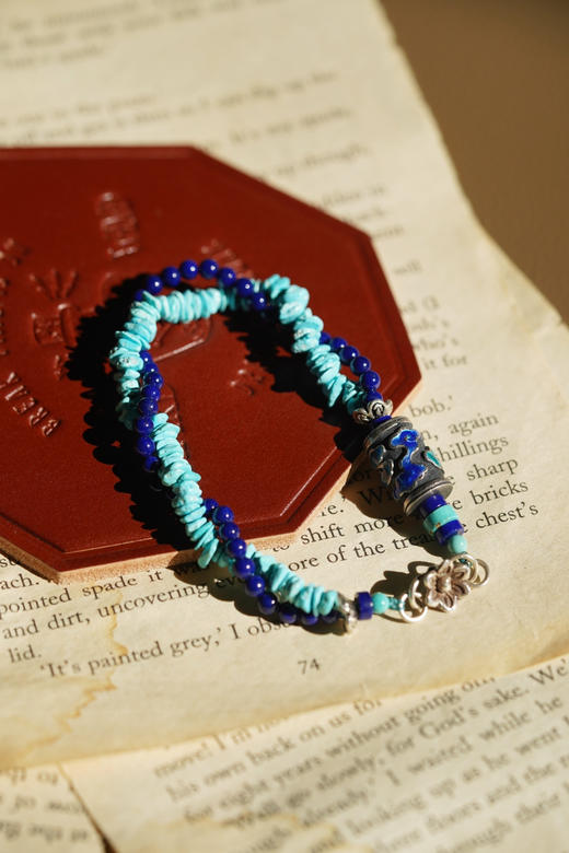 民族民族｜绿松青金手链 商品图2