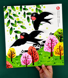 《画春天：燕子归来柳色新》春分节气【自动发货：下单后，点击手机短信中收到的链接，即可获取文件下载的链接；如有任何问题，可添加客服微信hm33268获得帮助】