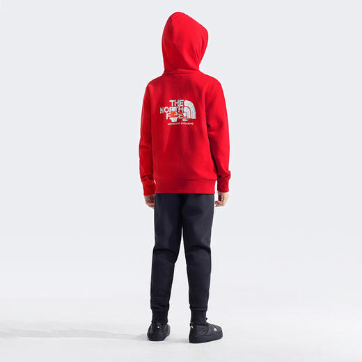 北面童装  印花连帽卫衣   8CFZ 商品图4