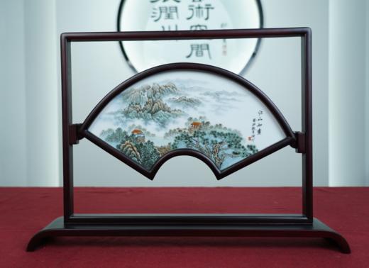 粉彩江山如画插屏 商品图0