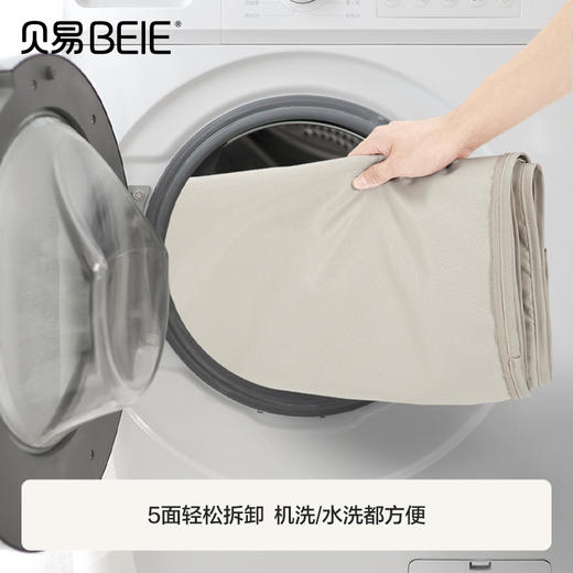 贝易免安装折叠围栏防护栏婴儿爬爬垫宝宝游戏室内家用客厅栅栏【送无纺布收纳袋+学步手拉环+50海洋球+伙伴龙故事机+满1198再送独角兽摇马五合一】 商品图4