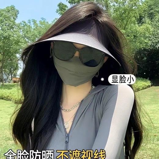 【无感超轻❗️无痕一体防晒帽】可折叠收纳，全脸防晒，轻盈不勒头！夏季时尚休闲空顶帽大帽檐太阳帽子 商品图2
