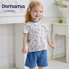Domiamia宝宝家居服新生儿爬服婴儿衣服春夏款连体衣夏季短袖睡衣 商品缩略图8