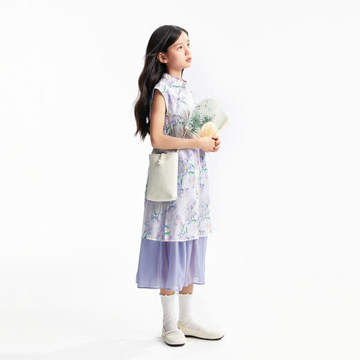 女童连衣裙夏季新款安奈儿童装小程序专享EG523088 商品图5