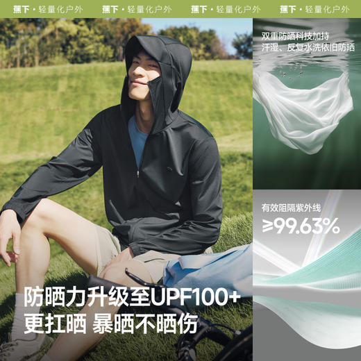 【25年新品】蕉下男士凉感防晒衣（常规款）AL936 商品图2