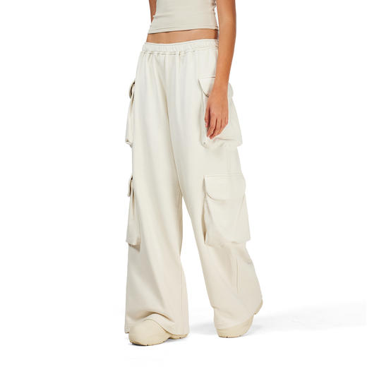 FDR官方店 工装卫裤宽松休闲裤女夏季新款美式运动百搭直筒长裤子 商品图1