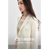 【内购】小个子廓形感垫肩西装领外套中腰A字短裙两件套装-151Z58181 商品缩略图1