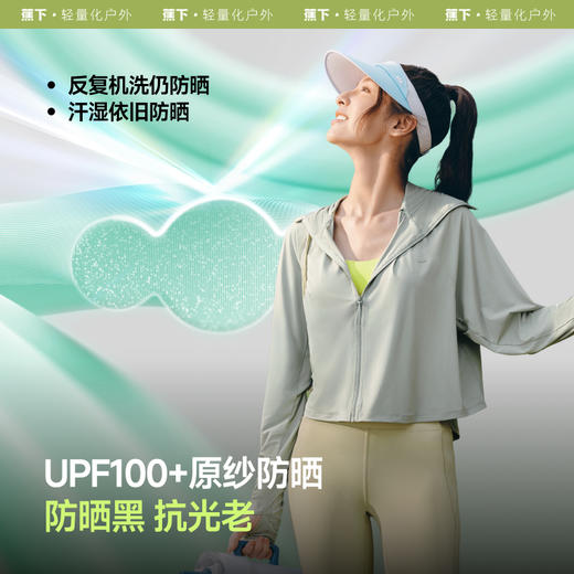 【25年新品】蕉下女士凉感防晒衣（披肩款）AL118 商品图2
