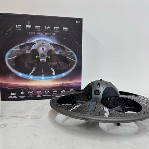 【一键轻松实现空中特技】UFO炫光飞行器 360°智能避障 实时航拍 气压定高 时刻稳定悬停 0基础也能玩 商品图3