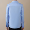 【莱赛尔弹力面料】罗蒙春秋男士经典翻领纯色长袖衬衫舒适百搭通勤上班职业男衬衣 商品缩略图10