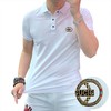 高端轻奢男商务烫钻字母翻领短袖潮流时尚现货半袖男装POLO    JYYP-958#* 商品缩略图5