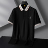 【桑蚕丝】【DG】大依优型大码短袖polo衫高端休闲桑蚕丝夏季轻奢男装加大码T恤胖子 商品缩略图9