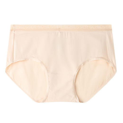 【莫代尔蚕丝】德国舒雅女士内裤新品薄款透气莫代尔桑蚕丝中腰平角底裤(1条装)30/21331T 商品图4
