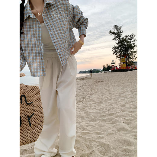 【149元任选2件】现货！复古撞色格子衬衫 商品图4