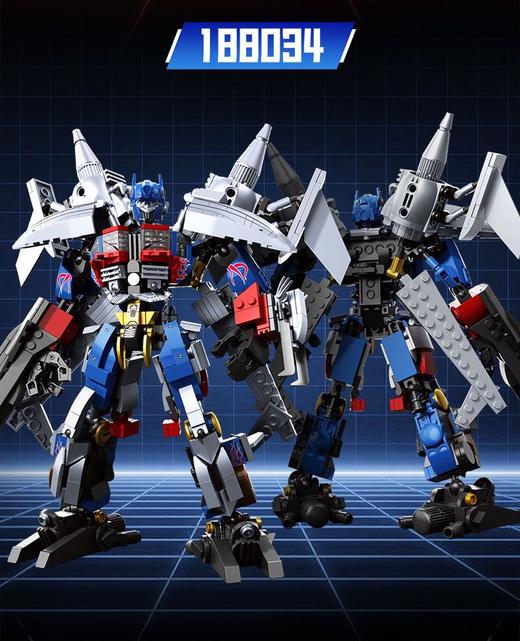 2025新款积木拼装神话悟空手办黑机甲机器人男孩8-12岁益智力玩具 商品图4