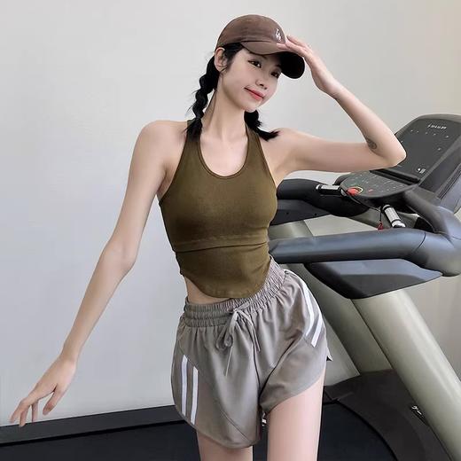 跃牌【美西西系列】假两件运动型健身内衣女美背聚拢跑步速干瑜伽服文胸WX-193 商品图2