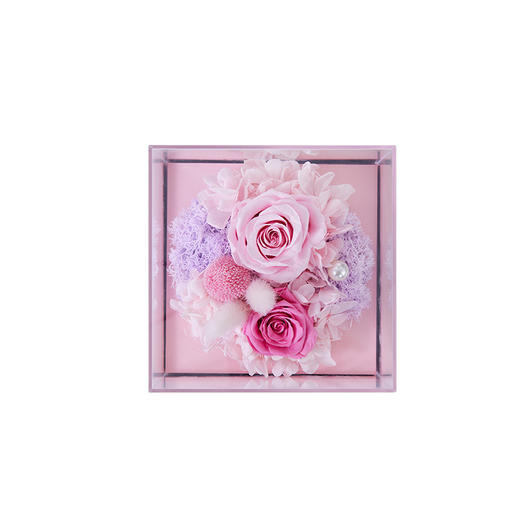 ROSEONLY 诺誓THE PINK 至亲挚友系列 方形 予她 繁花 永生花 商品图1