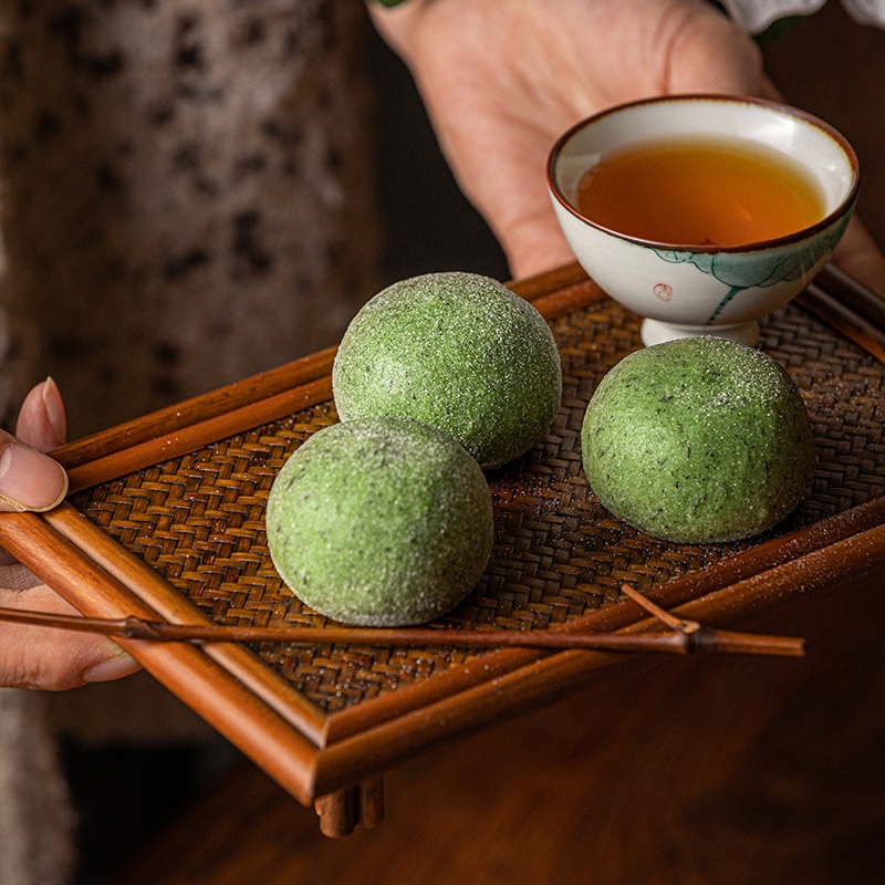 【清仓】手工艾草青团红豆味糯叽叽2026