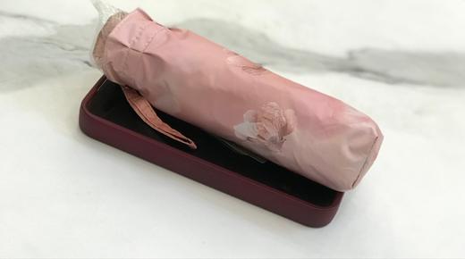 优品堂『浅夏花开』五折超轻同色骨架黑胶太阳☀伞 商品图13