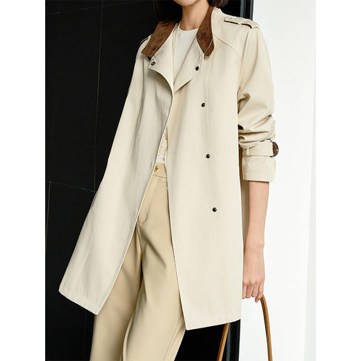 Y5C02G6009 经典短款 / 长款风衣RJ005 商品图3