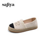 预售10天发|Safiya/索菲娅2025小香风绣花平底百搭懒人一脚蹬渔夫鞋SFD1112075 商品缩略图7