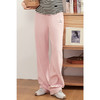 【严选】诗凡黎开春粉色运动休闲裤2025春新品韩系穿搭慵懒直筒显瘦长裤7G1250071 商品缩略图4