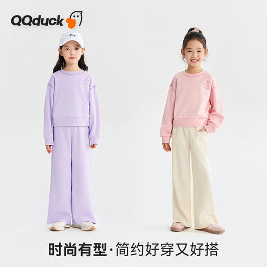 【清仓捡漏】【150-165】【可可鸭】女童春秋糖果色休闲卫衣 商品图9