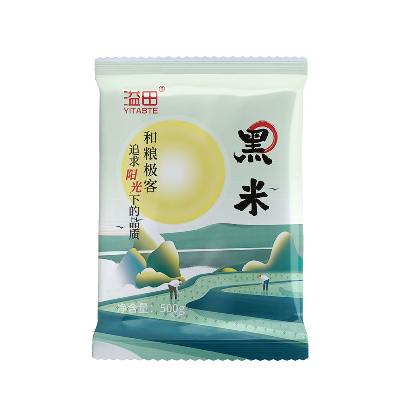 溢田阳光系列黑米500g*2