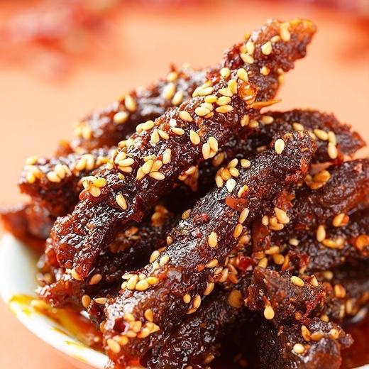 【3包更划算！麻辣牛肉】四川特产甄选进口草饲牛肉，肉质劲道肉质紧实，香香辣/卤辣/麻辣牛肉干100g，休闲网红零食批发即食小吃QQ 商品图0