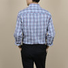 【莱赛尔棉】罗蒙男士经典格子长袖衬衫商务通勤休闲简约透气舒适时尚百搭男衬衣 商品缩略图3