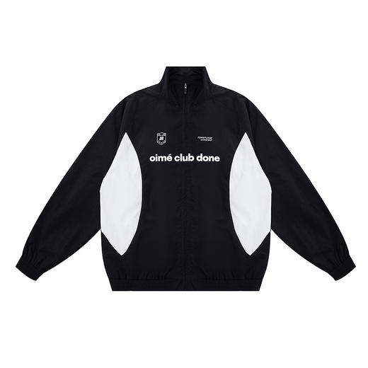 FDR官方店 先锋立领拼接撞色夹克外套男女秋季情侣装运动开衫上衣 商品图4