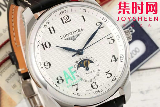 AF浪琴名匠月相系列 四针月相 名匠月相42mm 自动机械 男士腕表
机芯：搭载改L899.5 商品图2