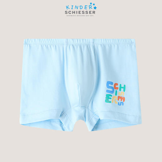 【抽象几何棉莫】SCHIESSER德国舒雅儿童春夏新款棉莫男童抽象几何系列平角小裤3B/24315T 商品图0