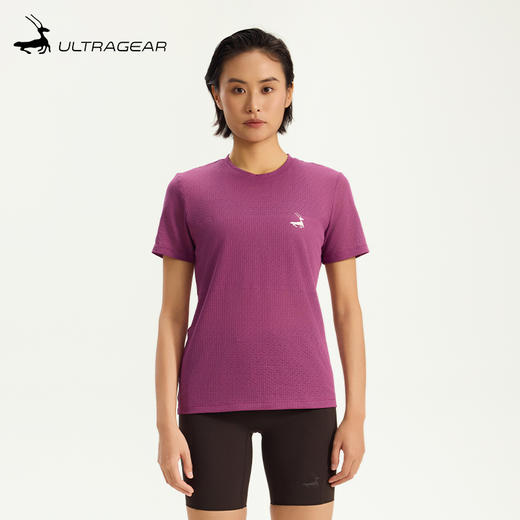 优极UG 拂风·女款UP跑步短袖T恤 商品图0