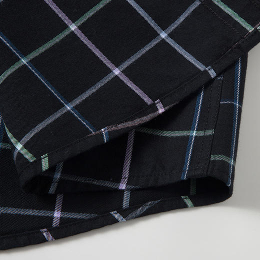 【莱赛尔棉】罗蒙春秋男士时尚百搭通勤格子衬衫舒适简约休闲上班男长袖衬衣 商品图6