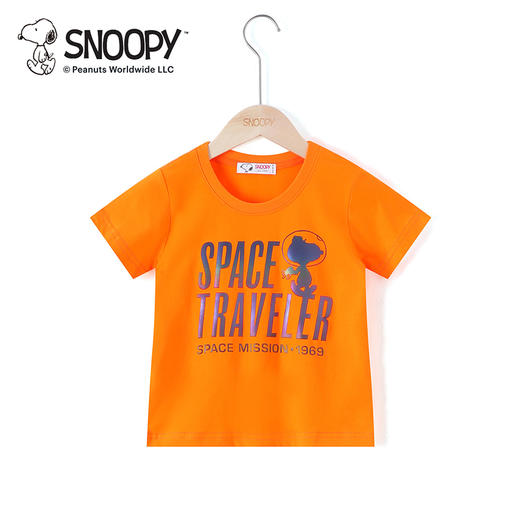 【特价清仓59.9/3件】SNOOPY史努比童装儿童短袖T恤夏季男女童时尚纯棉上衣110-150cm 商品图8