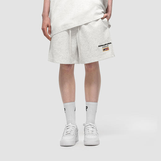 FDR官方店 旗帜排版刺绣运动美式短裤男女夏季情侣五分裤休闲裤子 商品图1