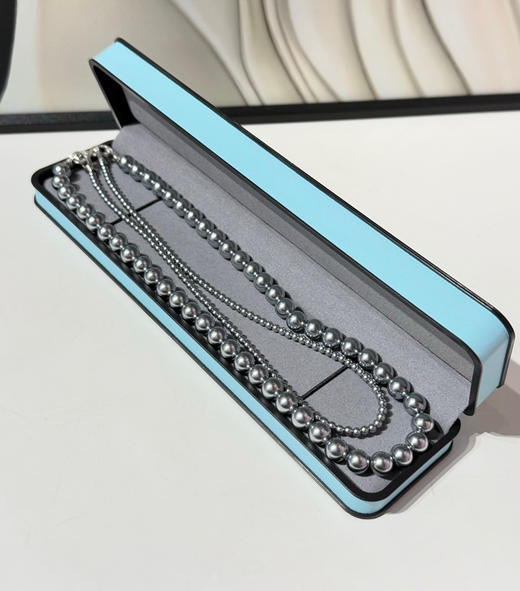 赵丽颖明星同款双层珍珠项链219001 商品图8